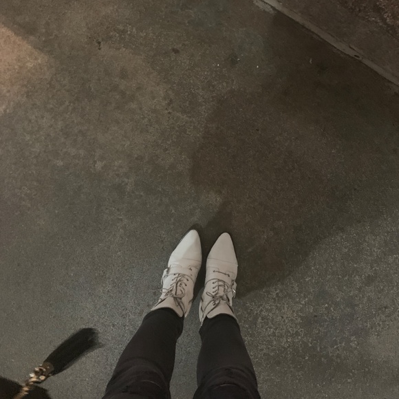 White Allsaints Booties - Picture 5 of 5